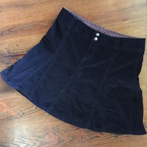Athleta Whenever Corduroy Skirt Soft Stretch